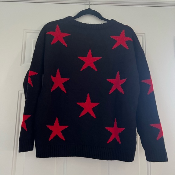 QED London Star Crewneck Sweater - Picture 2 of 6